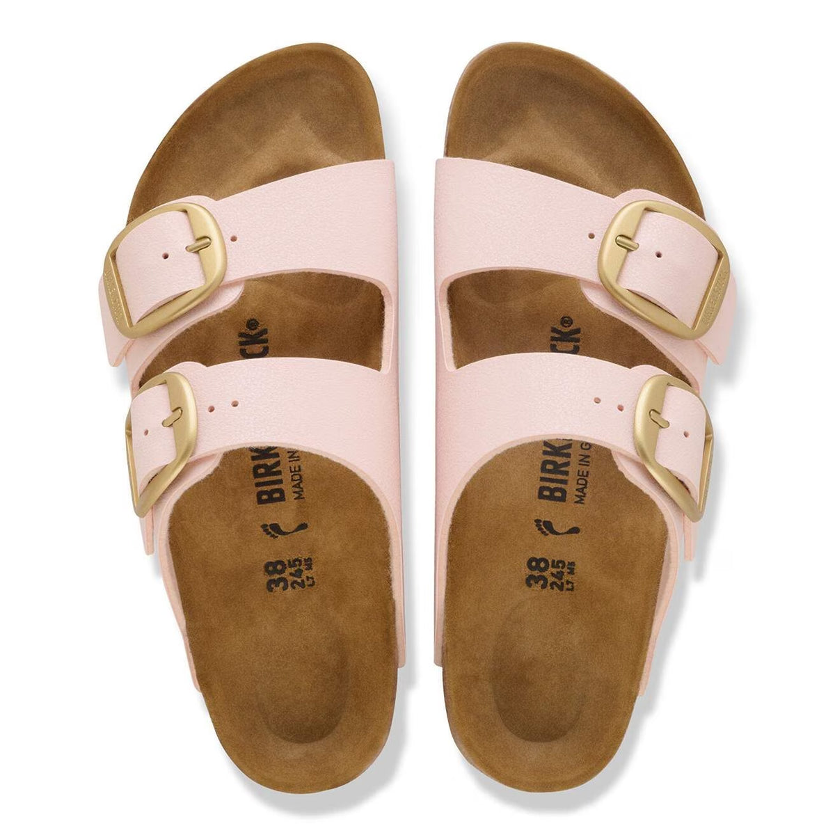 Birkenstock 1031566 Arizona Big Buckle Birko-Flor Nubuck