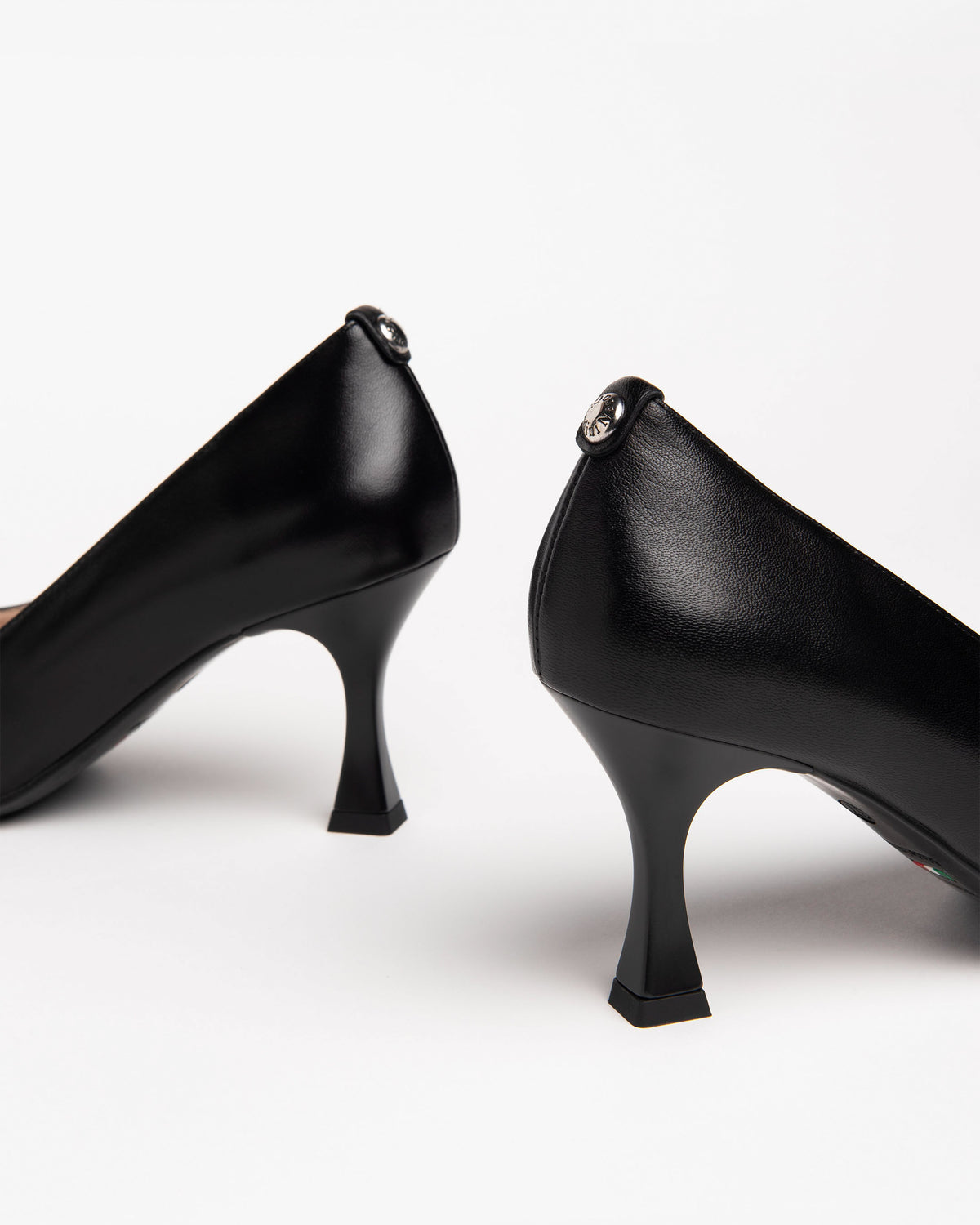 Nero Giardini E307081DE Décolleté donna in pelle nero