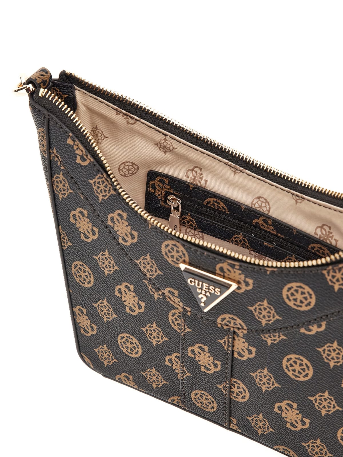 Guess HWPM95 21170 borsa donna mocca logo