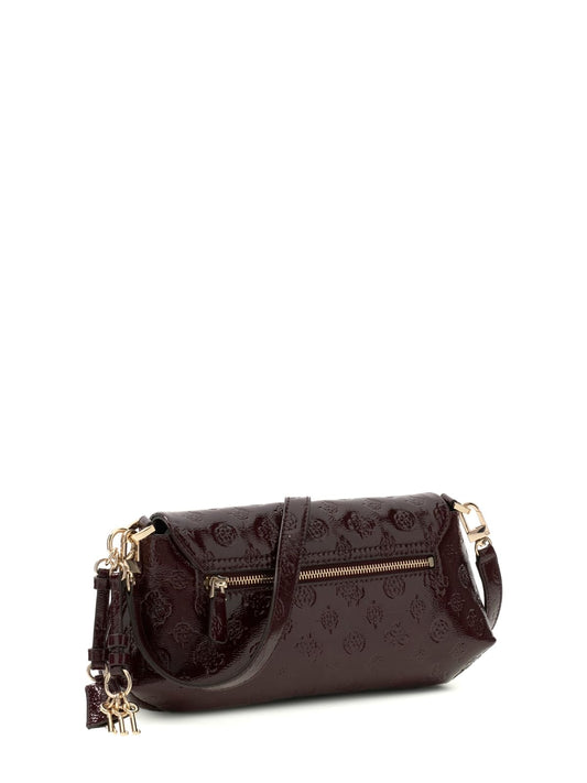 Guess HWPT22 borsetta lucida con dettagli dorati