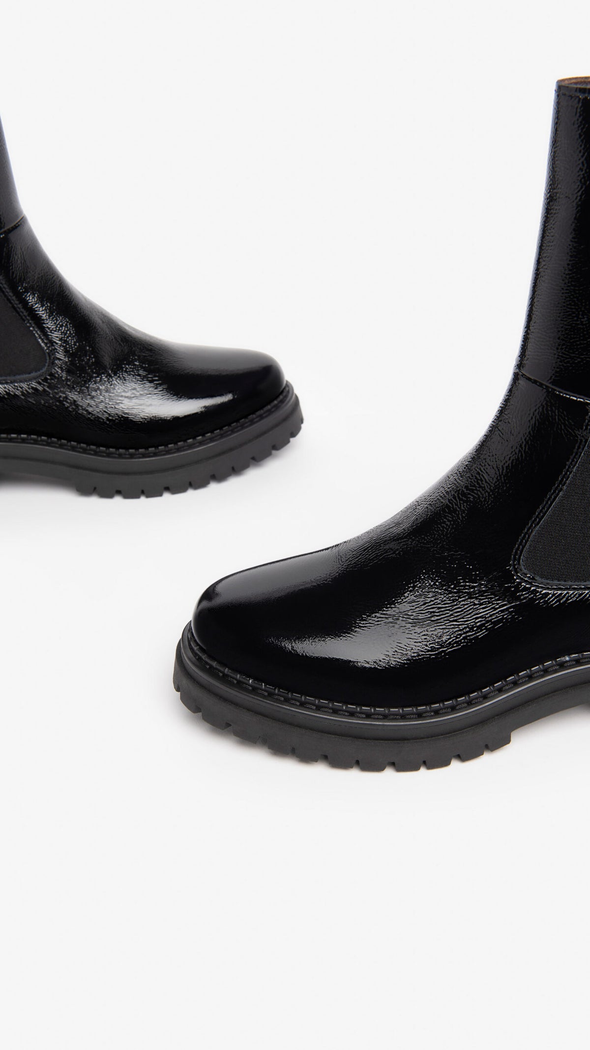 NERO GIARDINI I308951D STIVALETTI CHELSEA DONNA IN PELLE NERO
