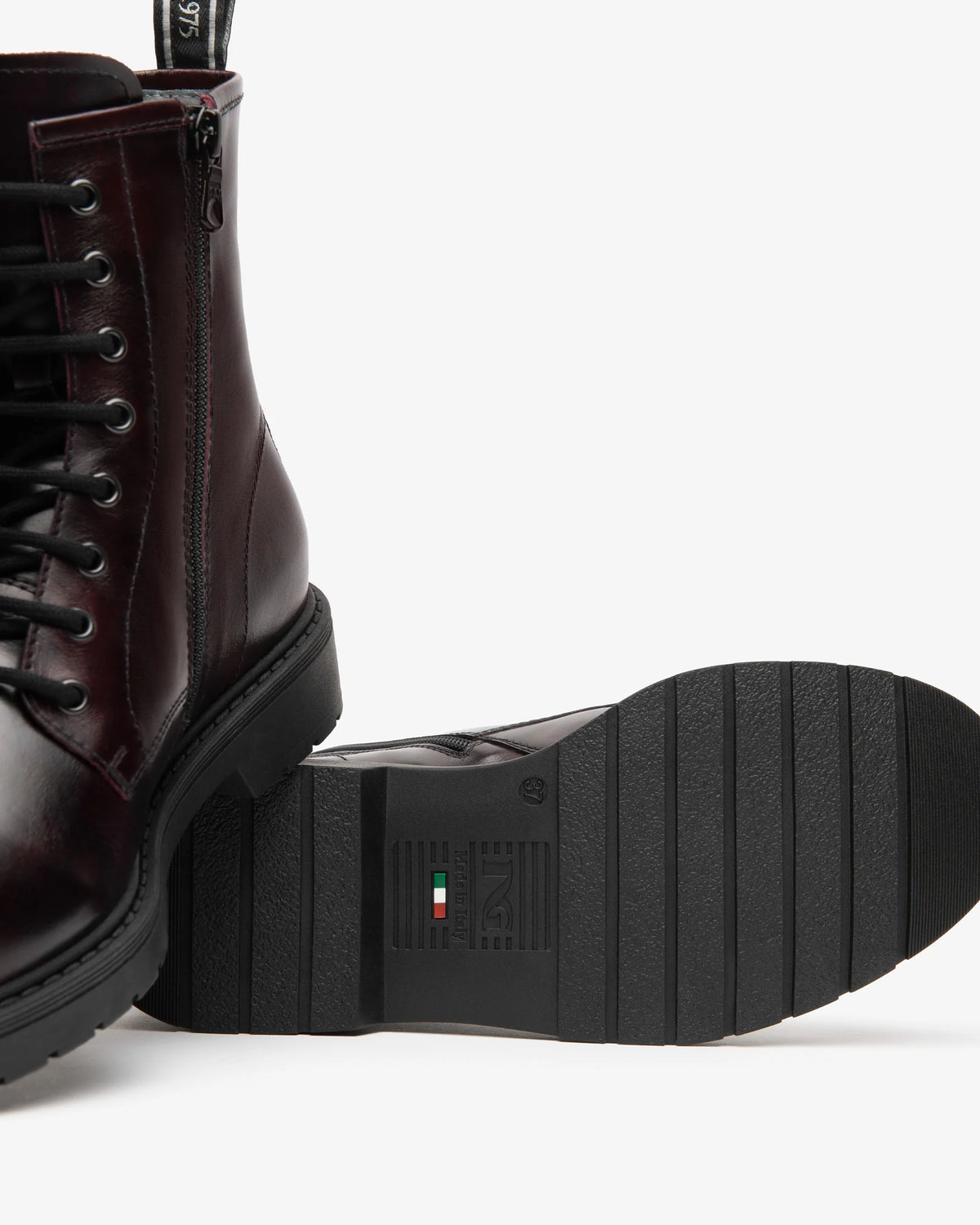 Nero Giardini I513947D Anfibi Donna in Pelle