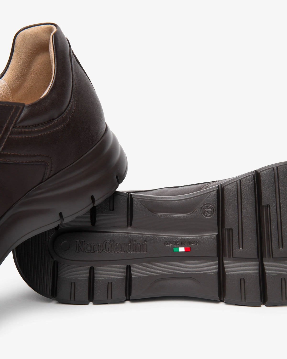 Nero Giardini I601280U Men’s Leather Sneakers