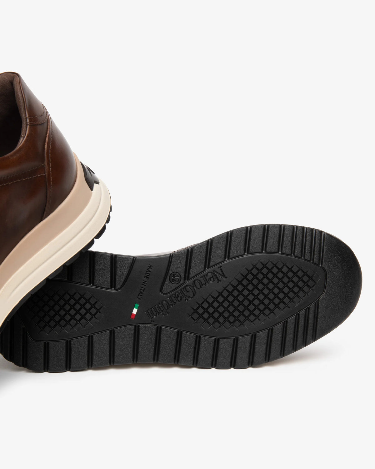 Nero Giardini I601301U Sneakers Uomo in Pelle