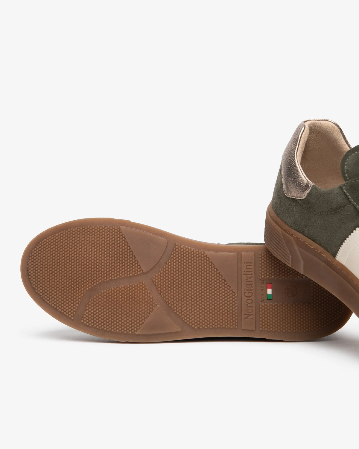 Nero Giardini I617420D Women’s Suede and Leather Sneakers