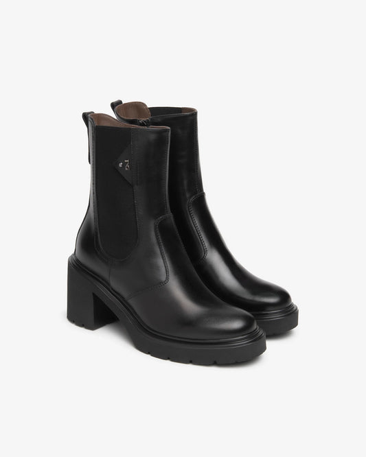 Nero Giardini I618080D Stivaletti Chelsea da donna in pelle