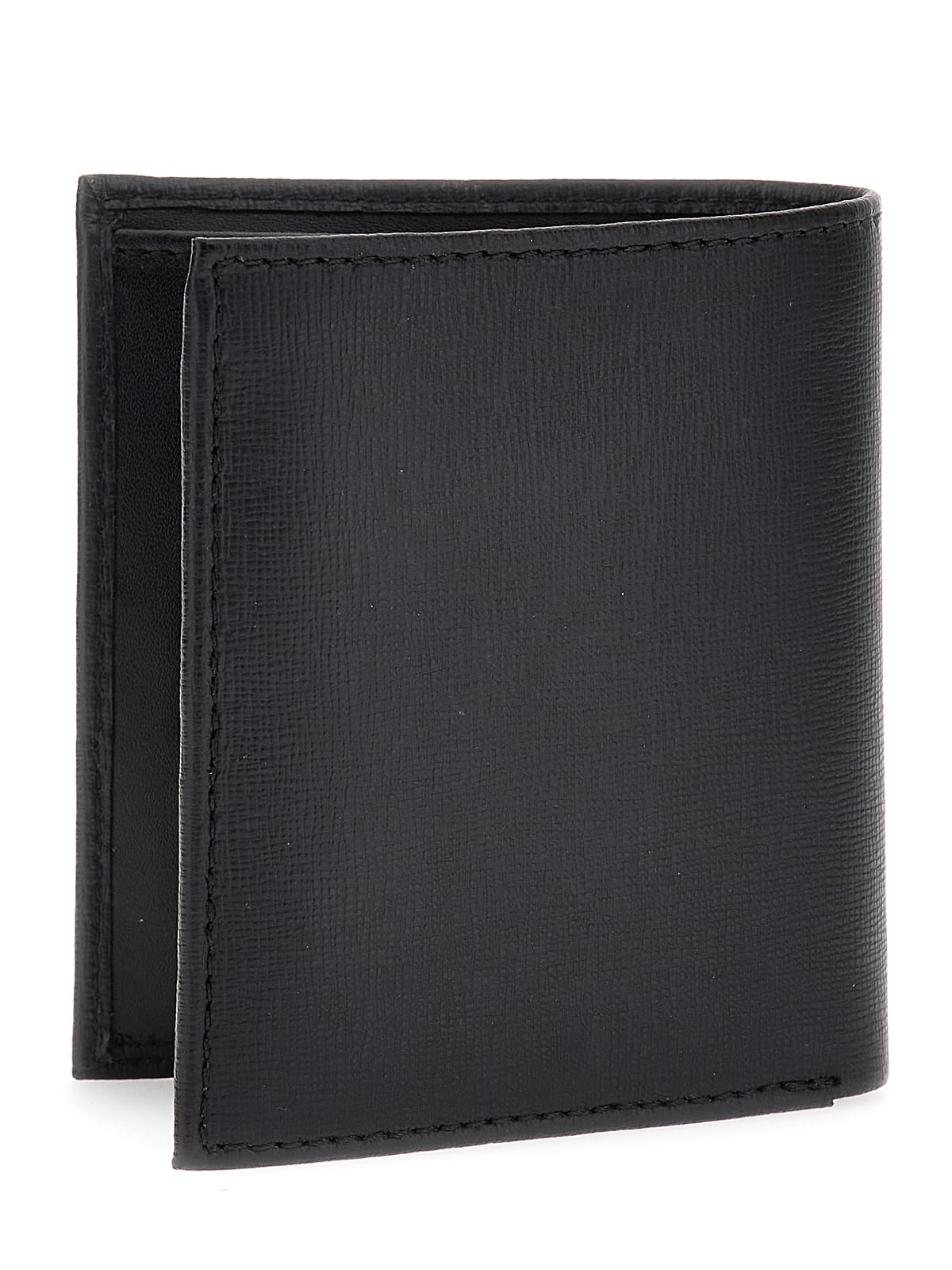 Guess SMCSLE LEA22 portafoglio grande da uomo in pelle black