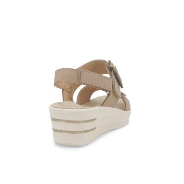 Melluso 019227 sandalo donna in nabuck scamosciato corda