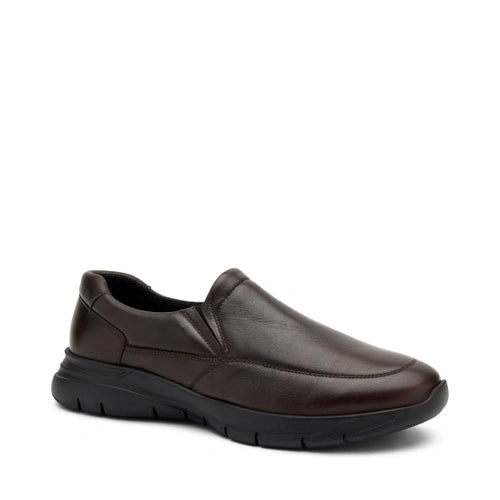 FRAU 09L7 SLIP-ON IN PELLE CON SUOLA XL® NERO