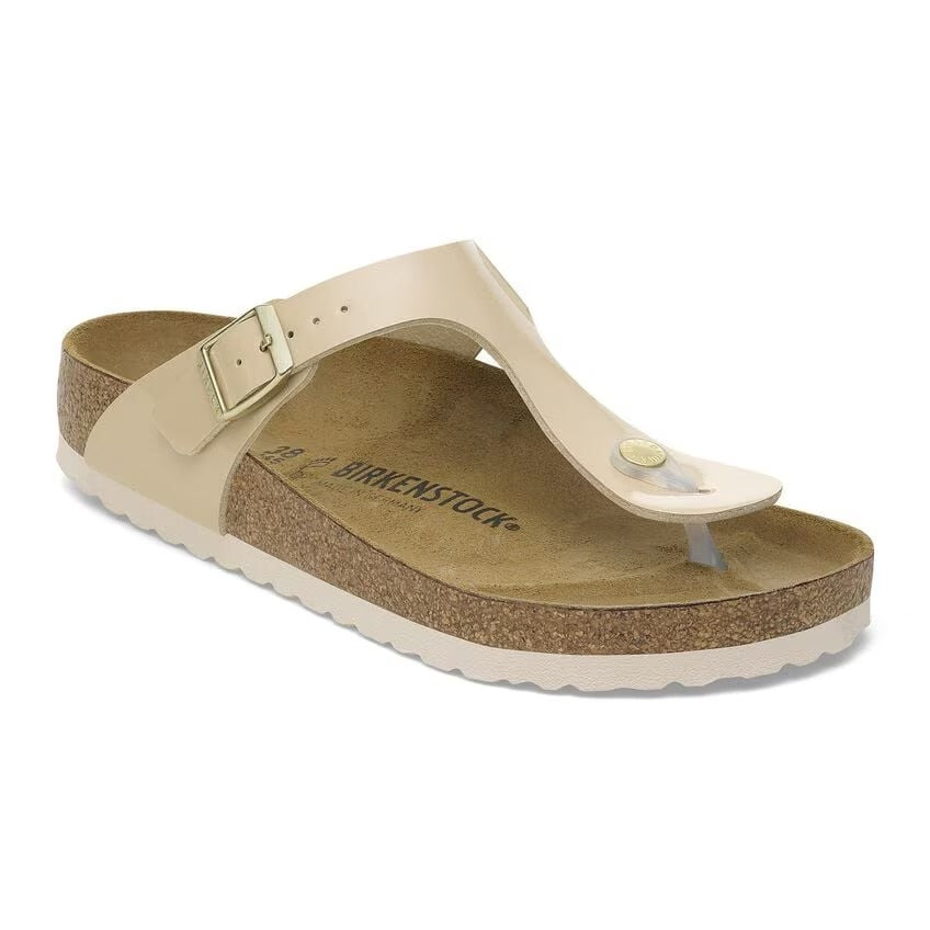 Birkenstock 1013075 Gizeh Birko-Flor Patent - Patent Sand