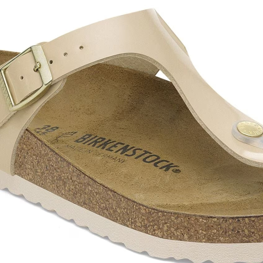 Birkenstock 1013075 Gizeh Birko-Flor Patent - Patent Sand