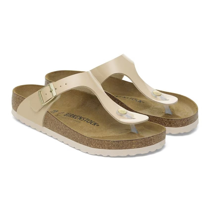 Birkenstock 1013075 Gizeh Birko-Flor Patent - Patent Sand