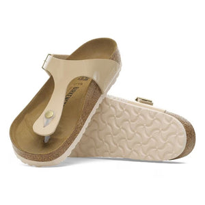 Birkenstock 1013075 Gizeh Birko-Flor Patent - Patent Sand