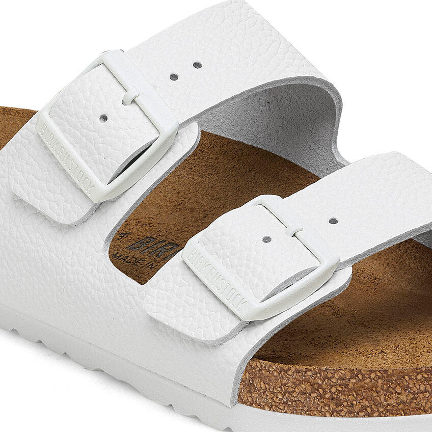Birkenstock 1025061 Arizona pelle naturale white