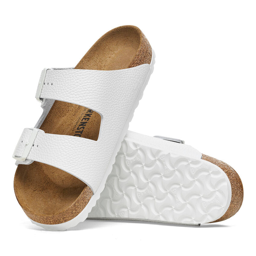 Birkenstock 1025061 Arizona pelle naturale white