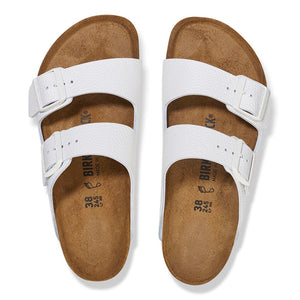 Birkenstock 1025061 Arizona pelle naturale white