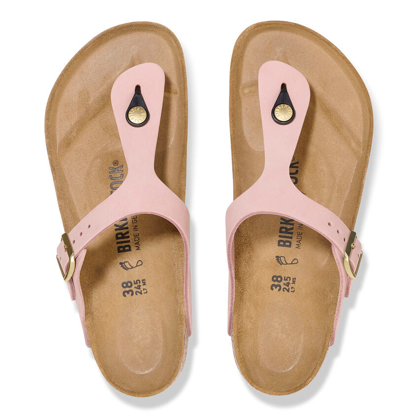 Birkenstock 1026518 Gizeh pelle nubuck soft pink