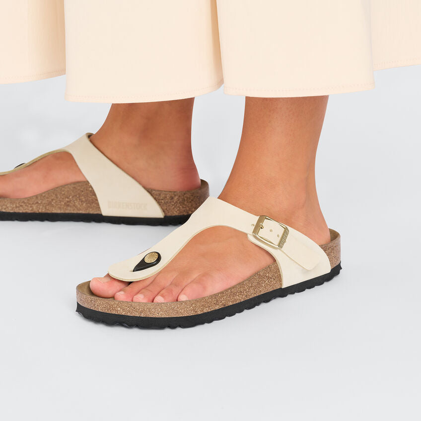 Birkenstock 1026558 Gizeh pelle nubuck ecru