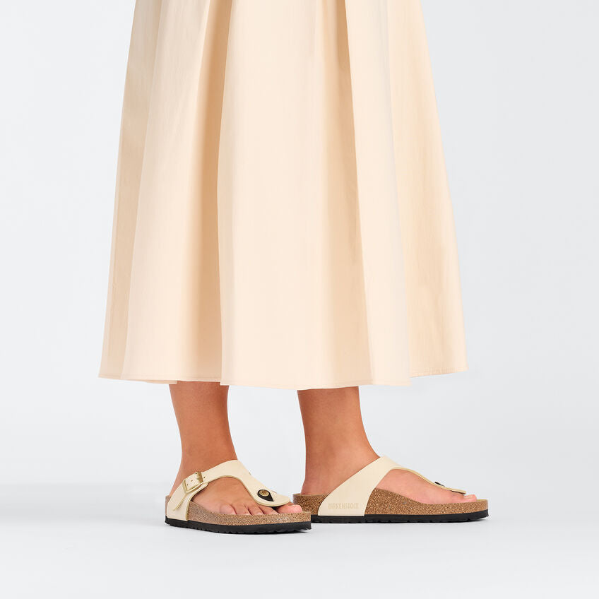 Birkenstock 1026558 Gizeh pelle nubuck ecru
