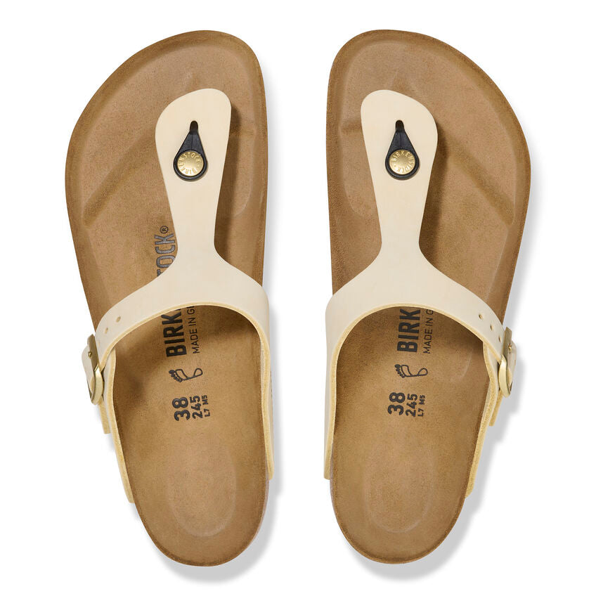 Birkenstock 1026558 Gizeh pelle nubuck ecru
