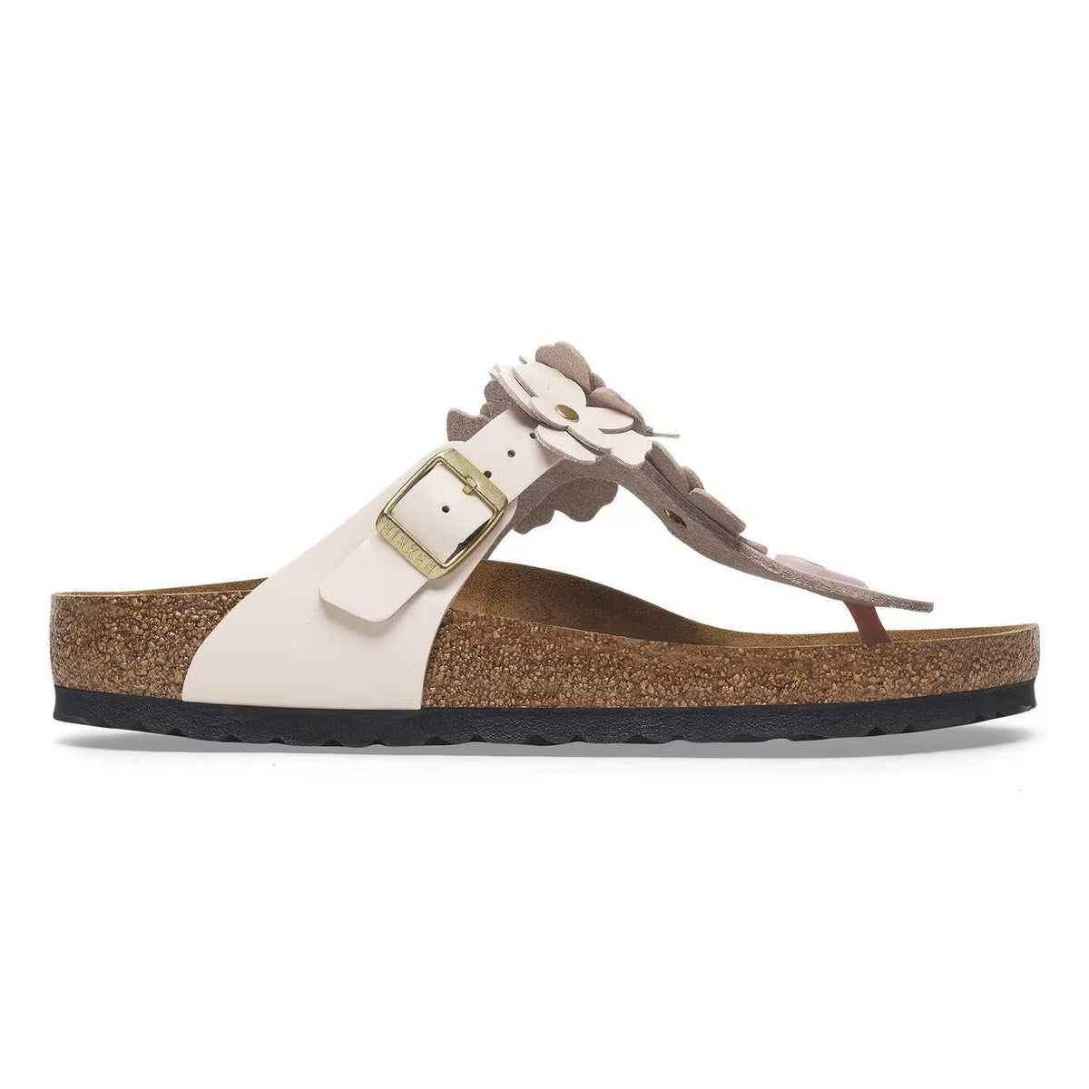 Birkenstock 1029287 Gizeh Flower Embellishment  Pelle naturale
