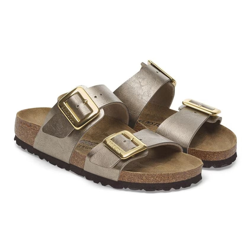 Birkenstock 1029372 Sydney Luxe Buckle Birko-Flor - Graceful Taupe