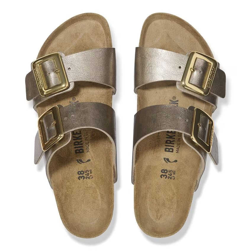 Birkenstock 1029372 Sydney Luxe Buckle Birko-Flor - Graceful Taupe