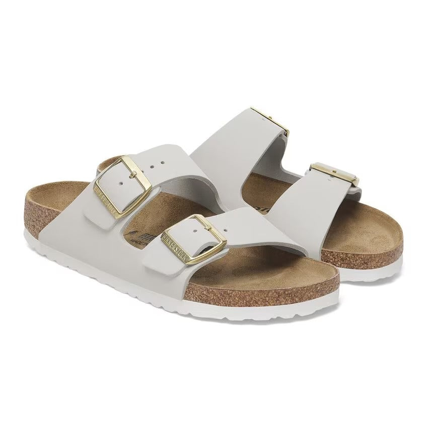 Birkenstock 1029475 Arizona Pelle Nubuck - Antique White