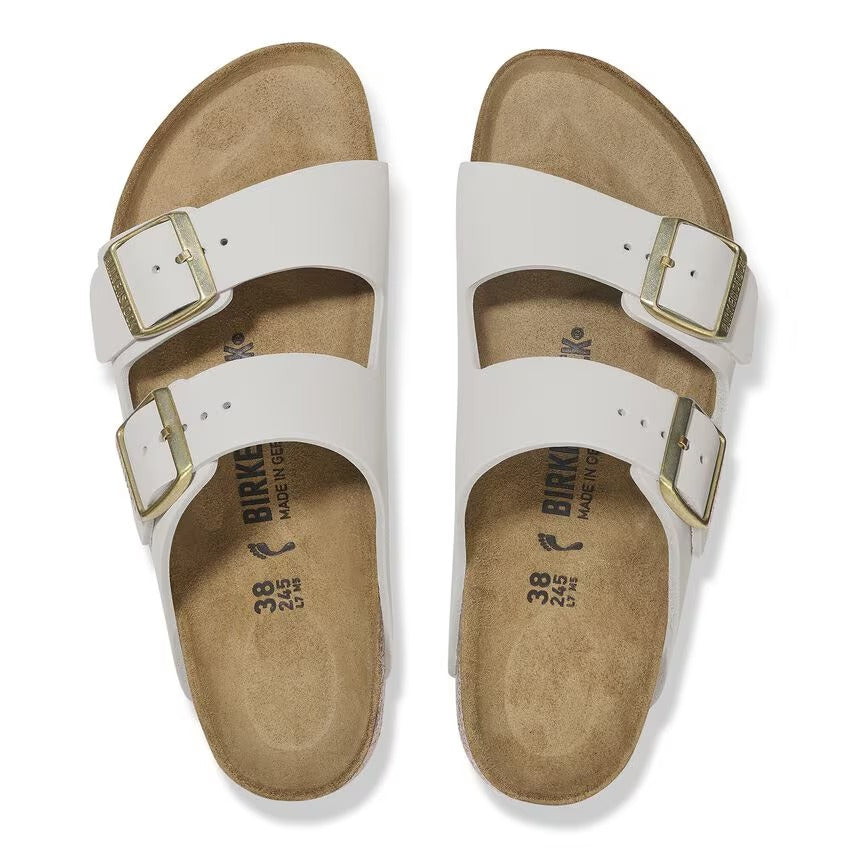 Birkenstock 1029475 Arizona Pelle Nubuck - Antique White