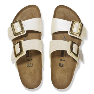 Birkenstock 1029492 Sydney Luxe Buckle Birko-Flor - Graceful Pearl White