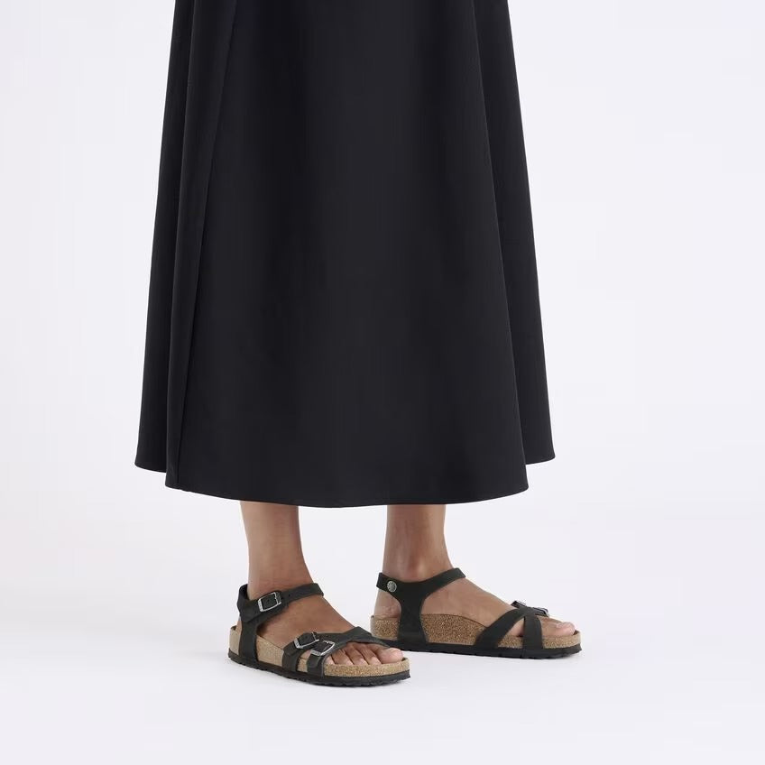 Birkenstock 1029526 Birkenstock / Ricerca / Kumba plantare morbido Pelle Nubuck Kumba plantare morbido Pelle Nubuck - Black