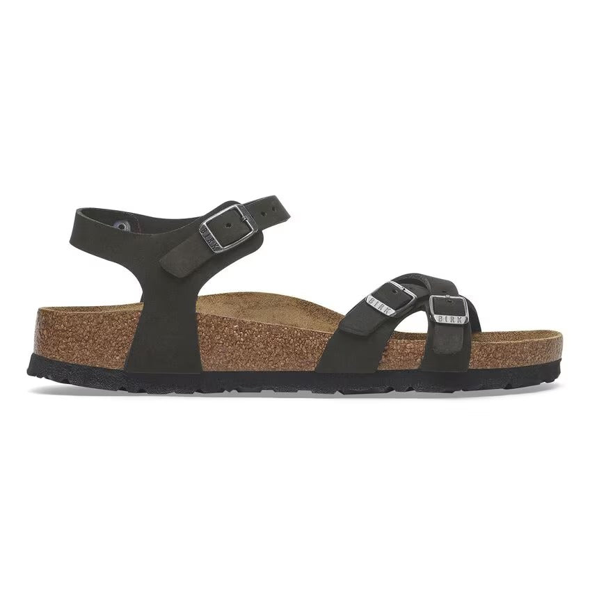 Birkenstock 1029526 Birkenstock / Ricerca / Kumba plantare morbido Pelle Nubuck Kumba plantare morbido Pelle Nubuck - Black