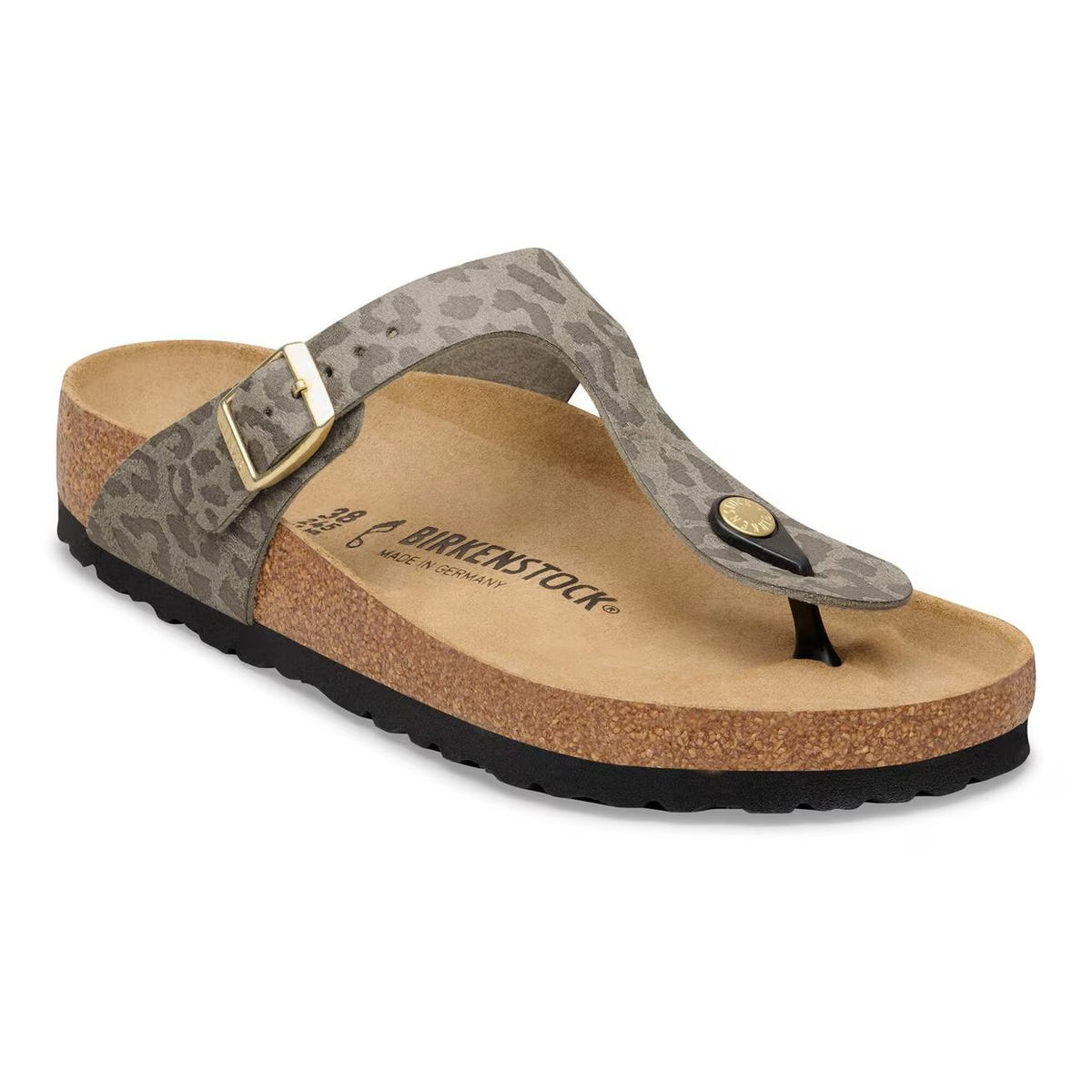 Birkenstock 1032026 Gizeh SYN Leo Grey Taupe