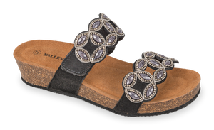 Valleverde 60025 ciabatta donna fussbett onice