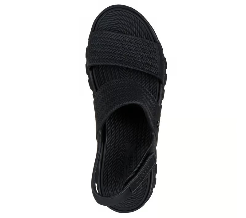 Skechers 111461 sandalo donna Foamies: Arch Fit Footsteps - Sunny Days black