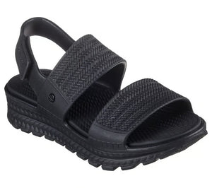 Skechers 111461 sandalo donna Foamies: Arch Fit Footsteps - Sunny Days black