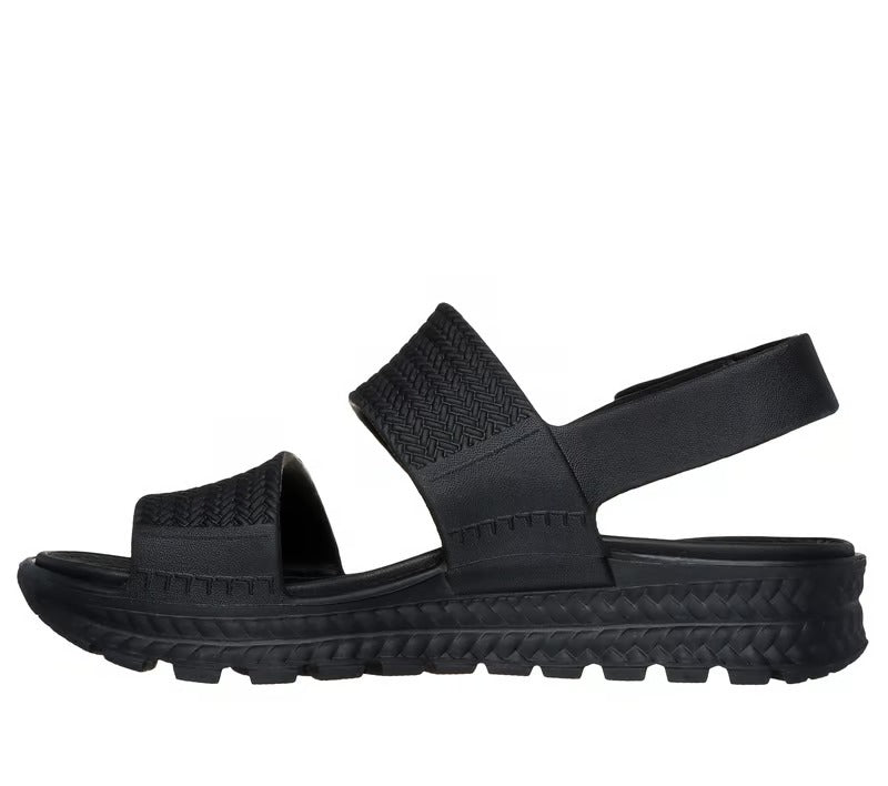 Skechers 111461 sandalo donna Foamies: Arch Fit Footsteps - Sunny Days black