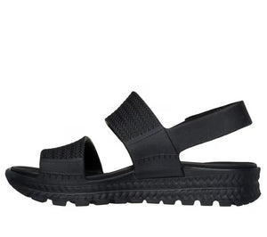 Skechers 111461 sandalo donna Foamies: Arch Fit Footsteps - Sunny Days black