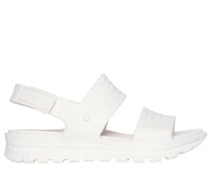 Skechers 111461 sandalo donna Foamies: Arch Fit Footsteps - Sunny Days white