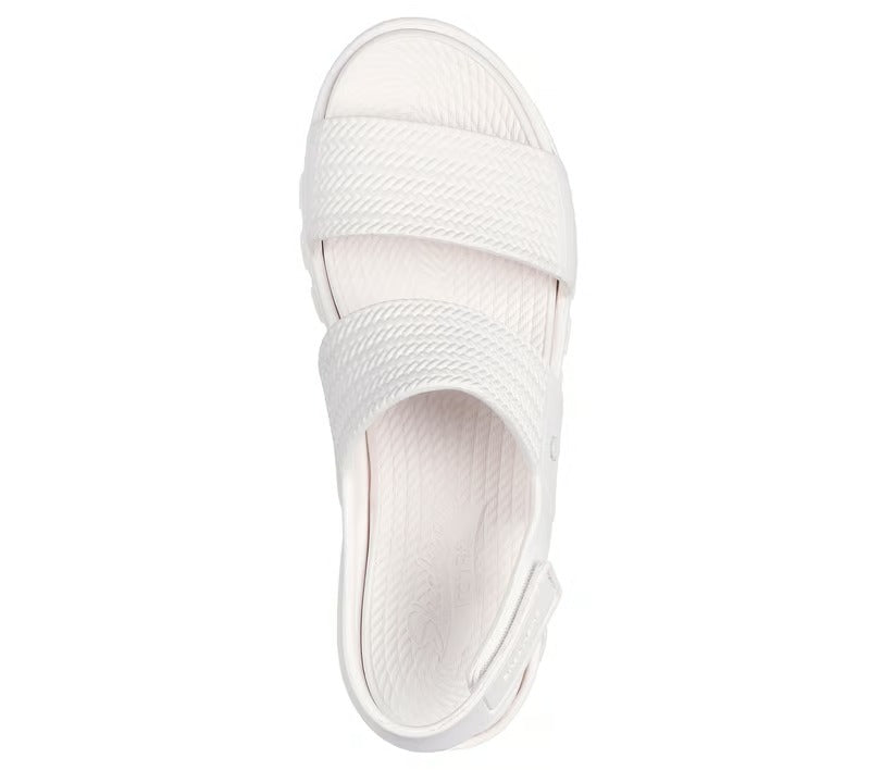 Skechers 111461 sandalo donna Foamies: Arch Fit Footsteps - Sunny Days white