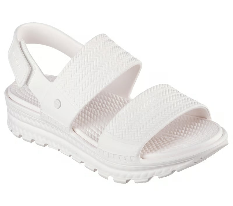 Skechers 111461 sandalo donna Foamies: Arch Fit Footsteps - Sunny Days white