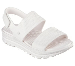 Skechers 111461 sandalo donna Foamies: Arch Fit Footsteps - Sunny Days white