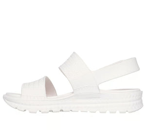 Skechers 111461 sandalo donna Foamies: Arch Fit Footsteps - Sunny Days white