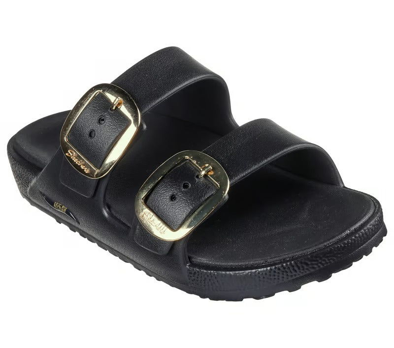 Skechers 111592 ciabatta donna Foamies: Arch Fit Cali Breeze - Gold Star black