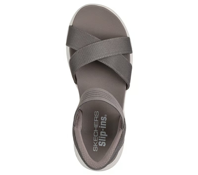 Skechers 119975 sandalo donna Skechers Slip-ins: Ultra Flex 3.0 - Never Better dark taupe