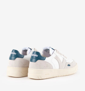 VICTORIA 1257104 SEUL RETRO' SNEAKERS UOMO EFFETTO PELE E CROSTA MARINO
