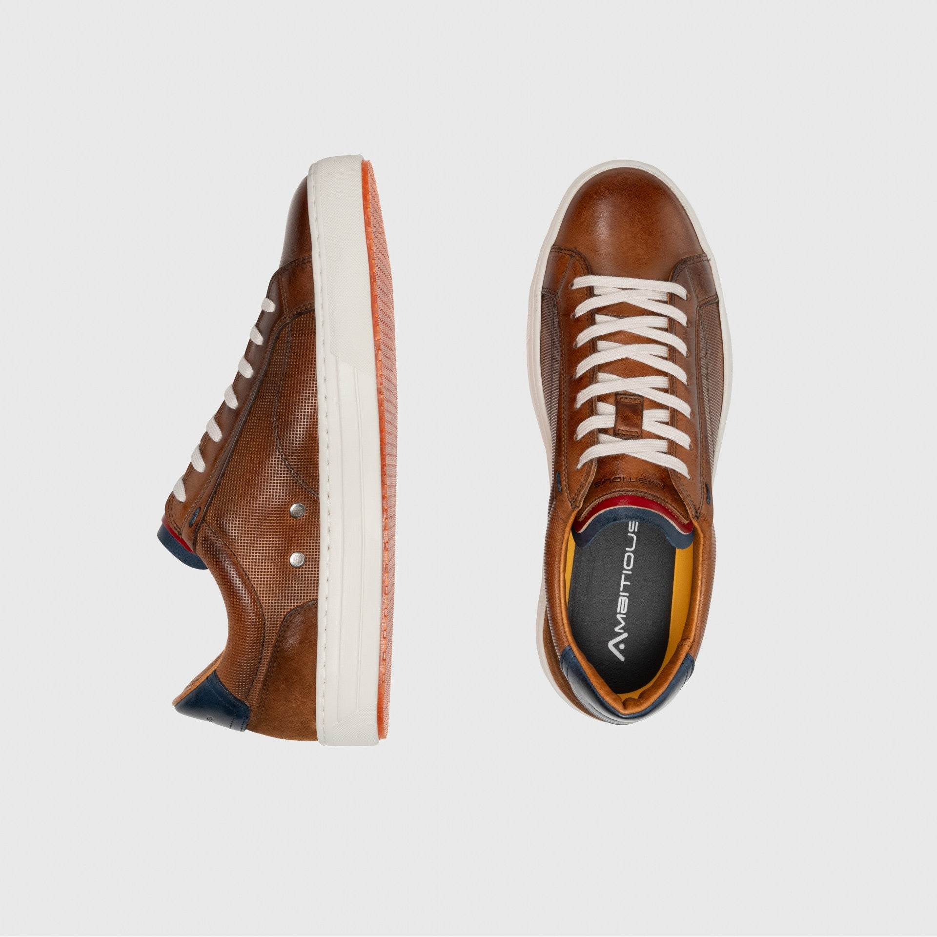 Ambitious 11218 ANOPOLIS Lace Up Sneaker camel