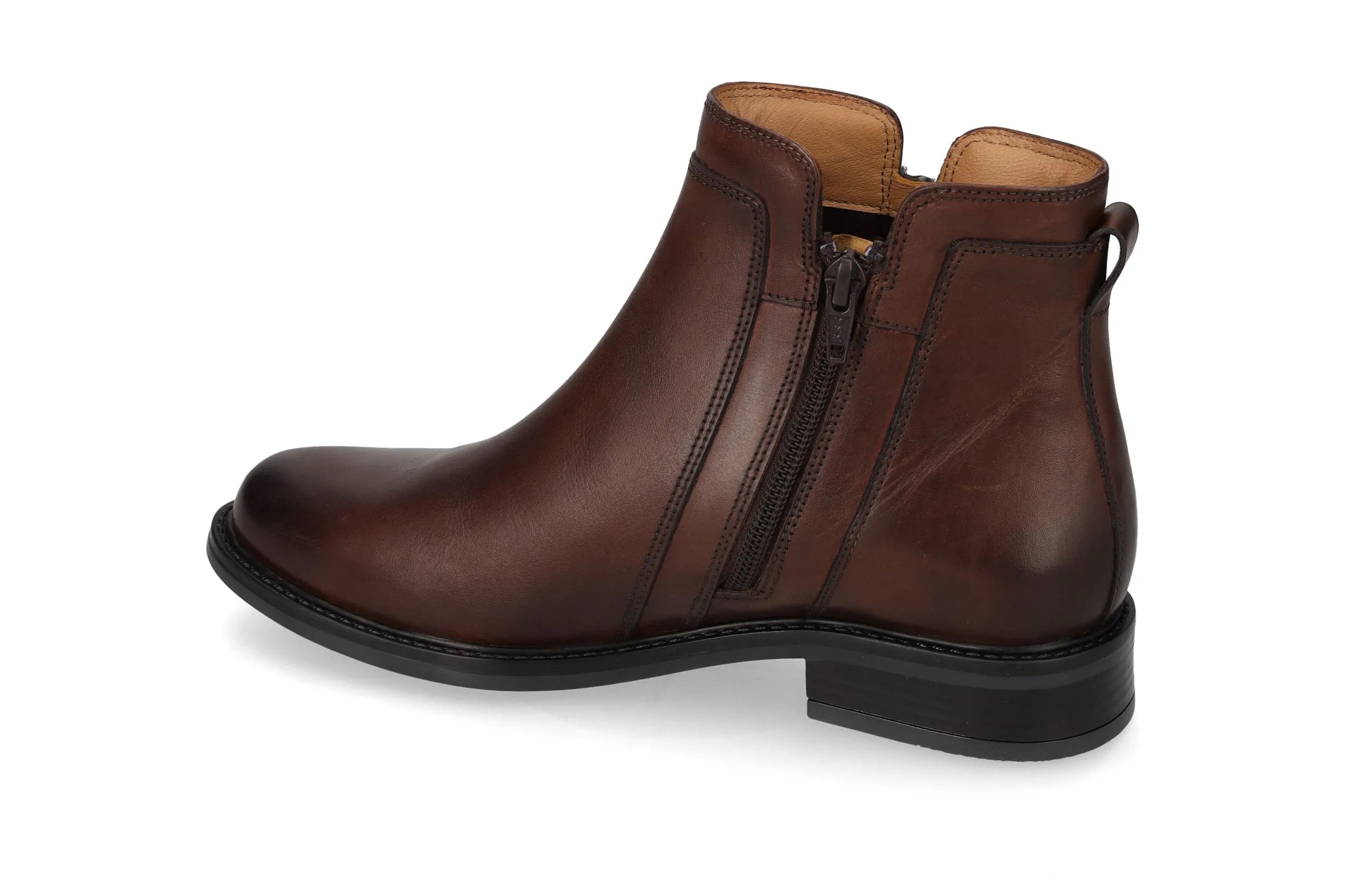 Valleverde 17103 Tronchetto donna con tomaio e sottopiede in pelle.