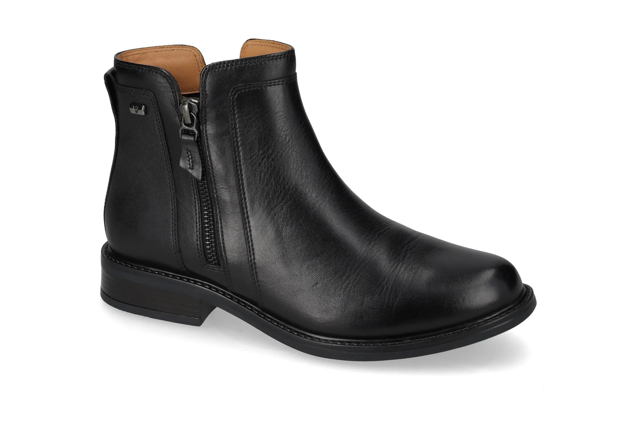 Valleverde 17103 Tronchetto donna con tomaio e sottopiede in pelle.