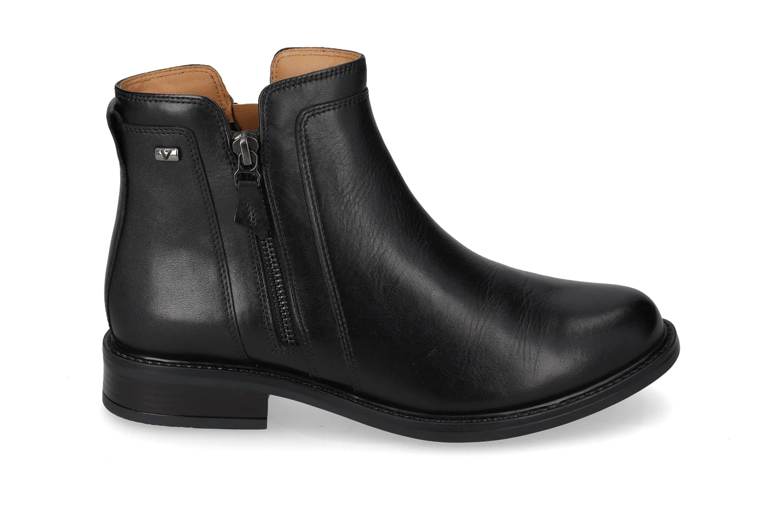 Valleverde 17103 Tronchetto donna con tomaio e sottopiede in pelle.